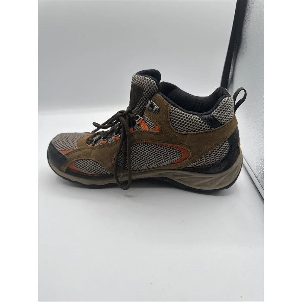 HI TEC Mens‎ Hurricane Mid Waterproof Black And Brown U.S. Mens Size 10